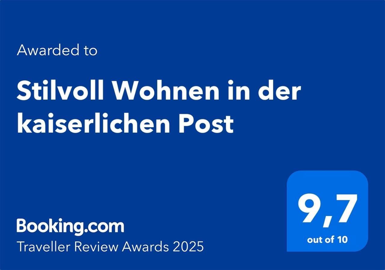 Stilvoll Wohnen In Der Kaiserlichen Post Westerstede Buitenkant foto